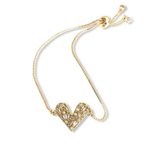 Load image into Gallery viewer, Heart Bracelet