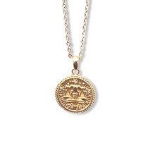 Load image into Gallery viewer, Zodiac Necklace 18"
