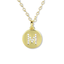 Load image into Gallery viewer, Initial Necklace 18"