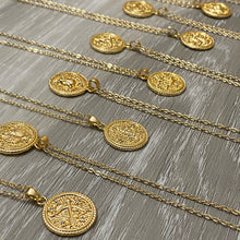 Load image into Gallery viewer, Zodiac Necklace 18"
